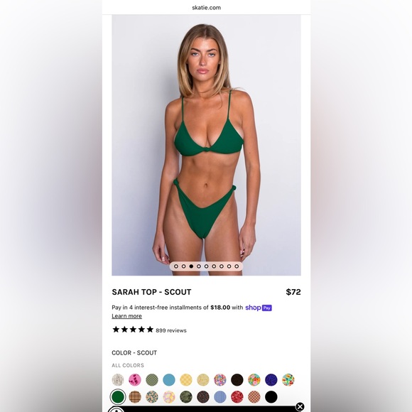 Skatie Sarah Top and Cheryl bottom - Picture 3 of 4